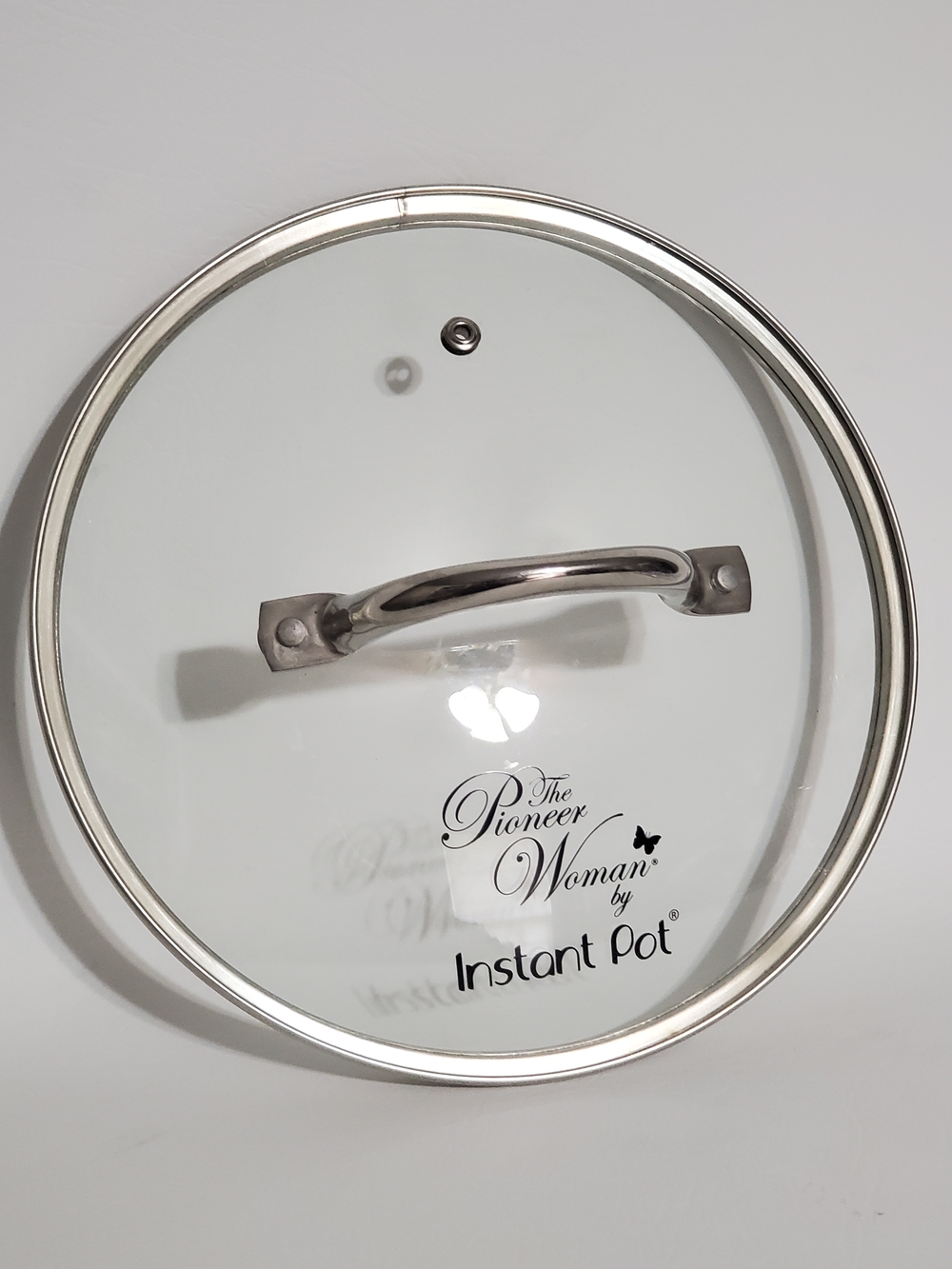 The Pioneer Woman x Instant Pot Glass Lid - Clear with Silver Trim